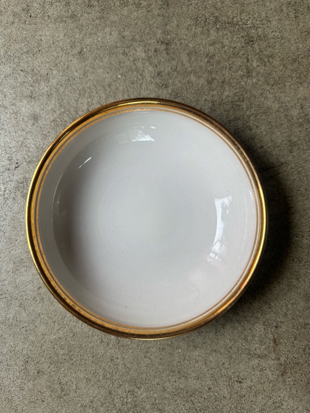 Rare Heath Ceramics Gold Rimmed Bowls- Set of 3